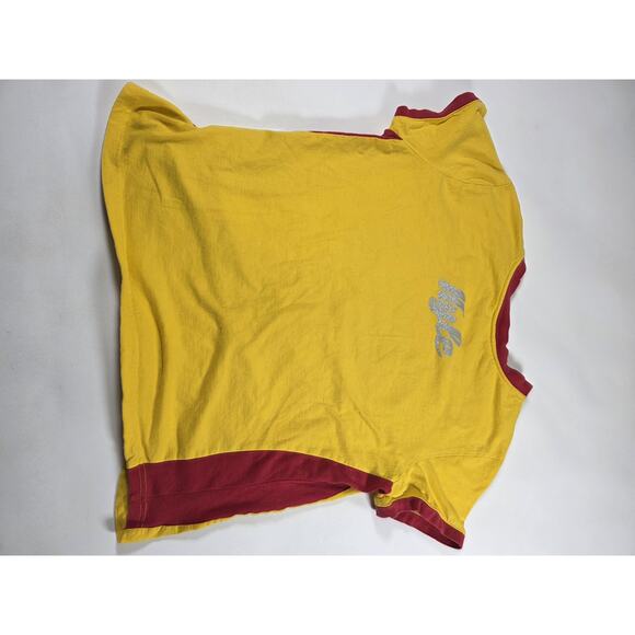 Vtg NASCAR "M&M's Racing #18 Kyle Busch" Graphic T-Shirt Yellow Womens Sz XL - Picture 3 of 4